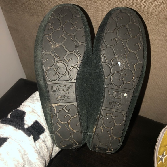 new UGG moccasins sheepskin size 7 black - Picture 5 of 11